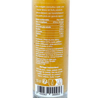 Birnen-Vanille Essig: Fruchtiger Genuss für Salate & Desserts - Jetzt 10cl sichern!