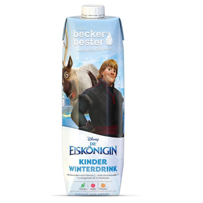beckers bester Frucht  Getränk Die Eiskönigin: Heller Kinder Winterdrink 1 x 1 Liter