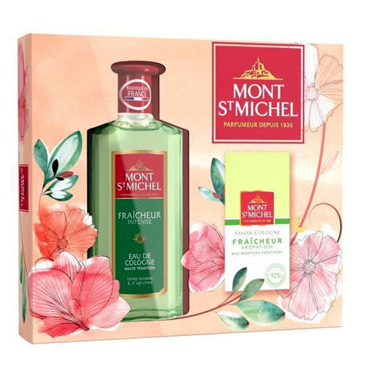 Mont St. Michel Herrengeschenk Set Eau de Cologne Fraîcheur  & Seife Fraicheur 2 tlg.