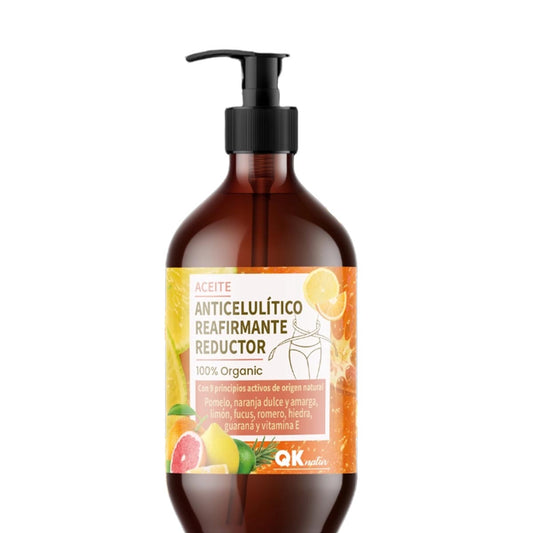 QKnatur Anti-Cellulite-Straffungs- und Reduktionsöl: 9 natürliche Wirkstoffe, 250 ml