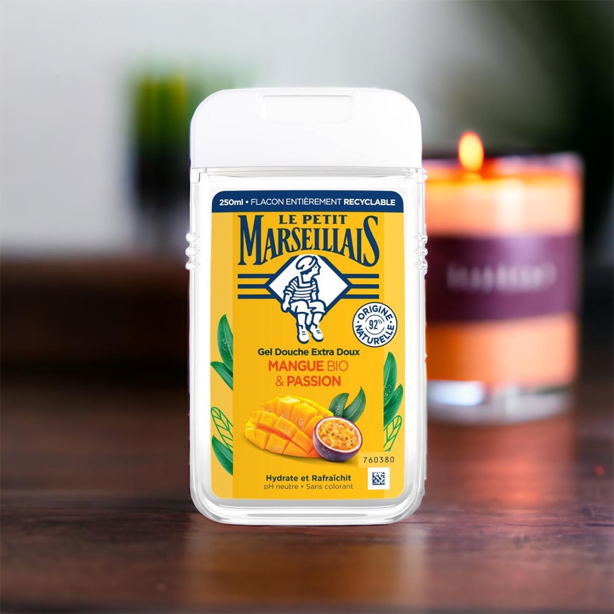 Le Petit Marseillais Mangue BIO & Passion- Duschgel mit BIO Mango und Passionsfrucht