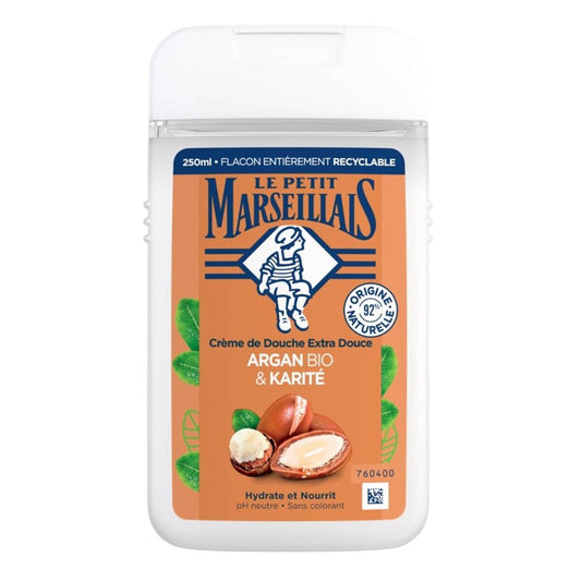 Le Petit Marseillais Bio Duschgel Argan & Karité - Sanfte Pflege aus Frankreich