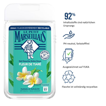 Le Petit Marseillais Extra Mildes Duschgel Fleur de Tiaré