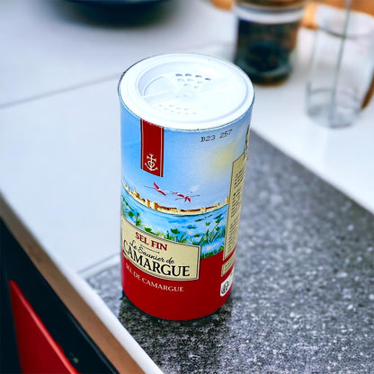 Le Saunier de Camargue Fleur de Sel Fin: Feines Meersalz aus der Camargue 250 Gramm