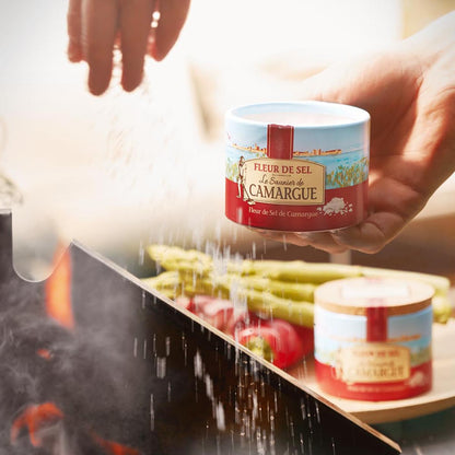 Le Saunier de Camargue Fleur de Sel Fin: Feines Meersalz aus der Camargue 250 Gramm