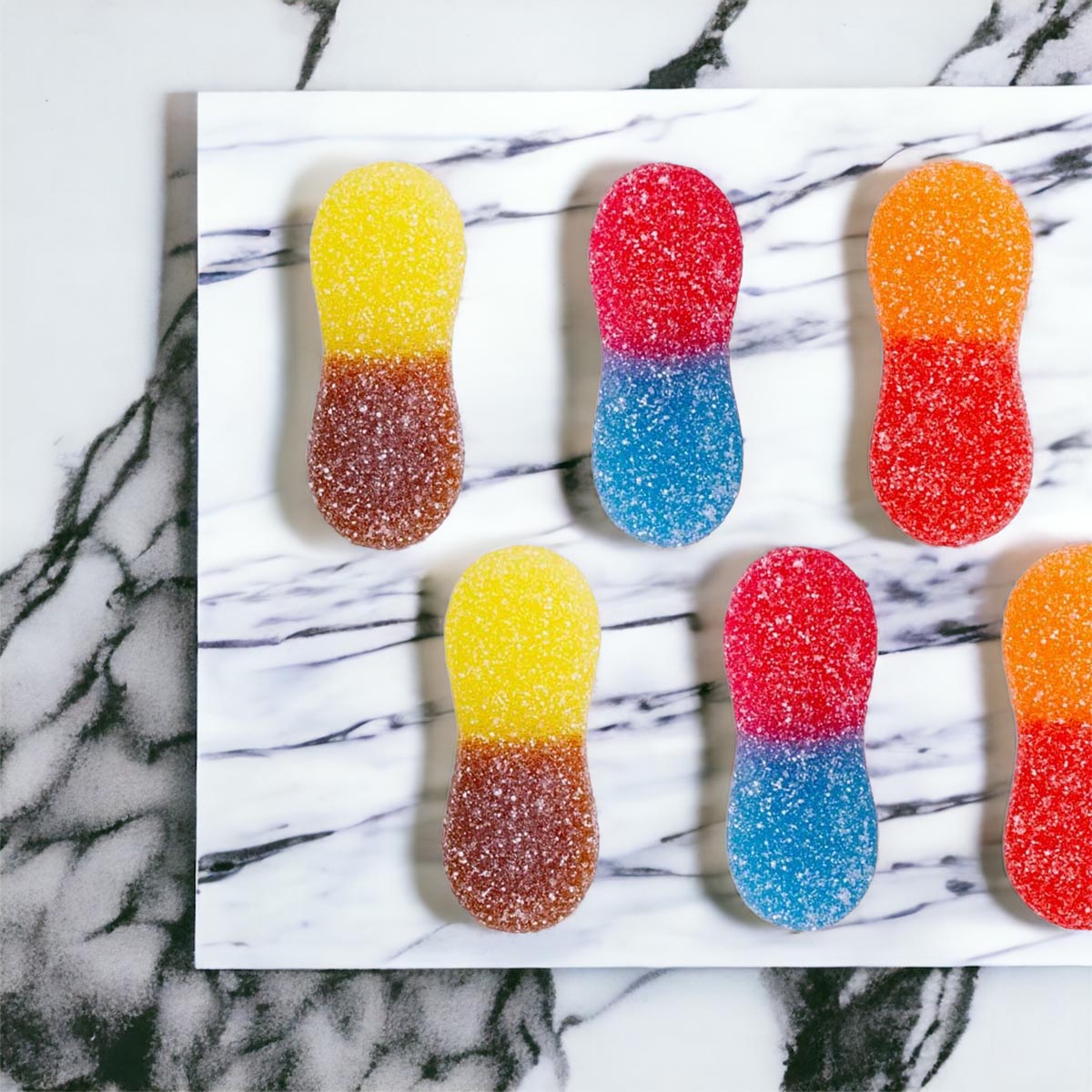 Haribo Langue PIK Saure bunte Zungen in der großen Familienbox 1050 Gramm