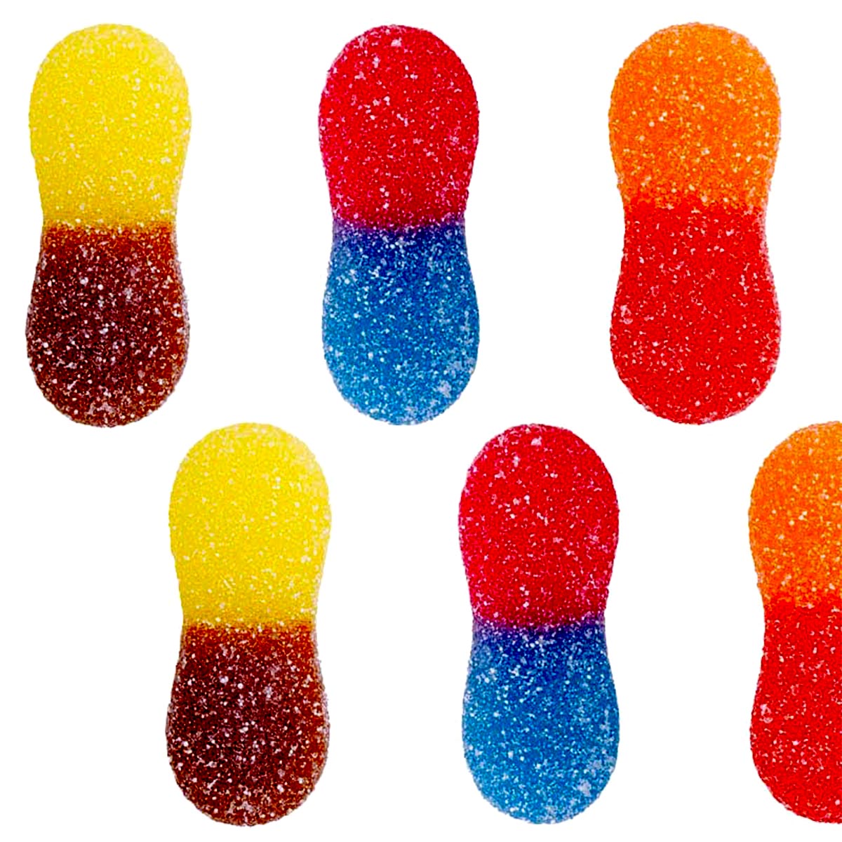 Haribo Langue PIK Saure bunte Zungen in der großen Familienbox 1050 Gramm