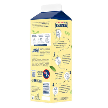 Le Petit Marseillais Duschgel  Vanille Milch 1 Liter Nachfüllpack aus Frankreich