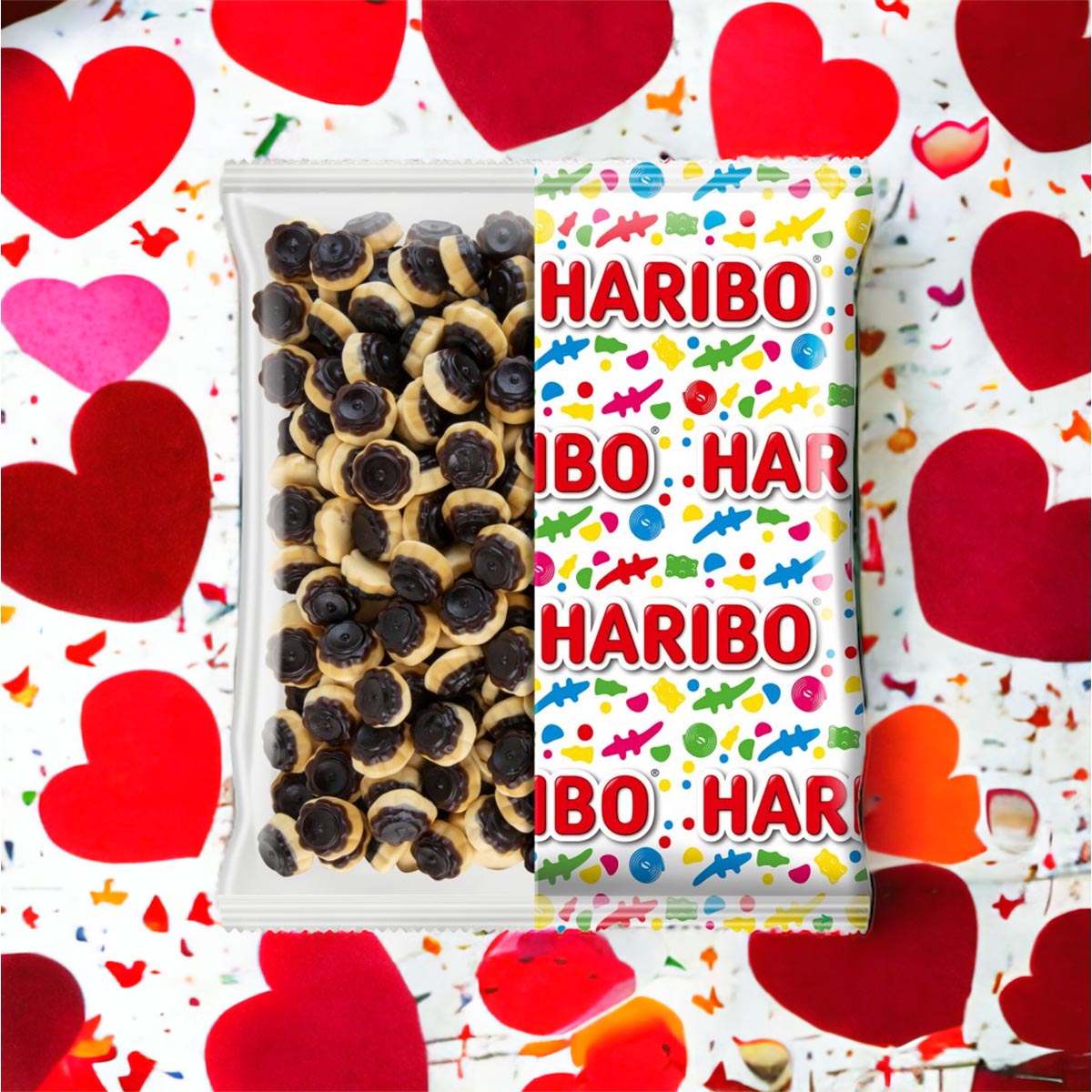 Haribo Flanbolo  Karamell-Flans! Schaumgummi  Vanille-Karamell Geschmack 1,5KG
