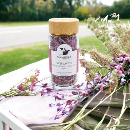 Vanissa Milky Way - Essbare Blütenblätter Mischung aus Kornblumen