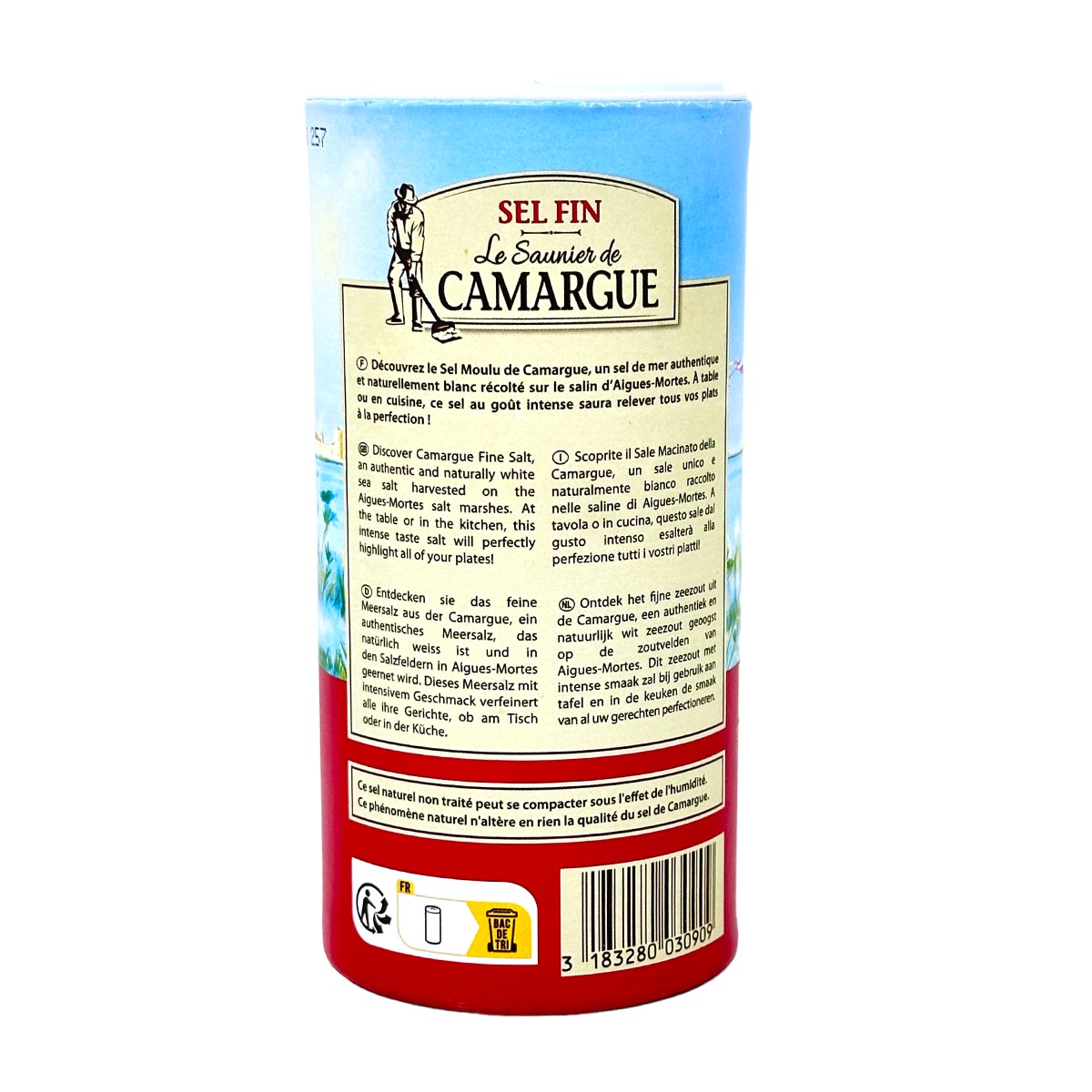 Le Saunier de Camargue Fleur de Sel Fin 3 x 250 Gramm feines Mehrsalz