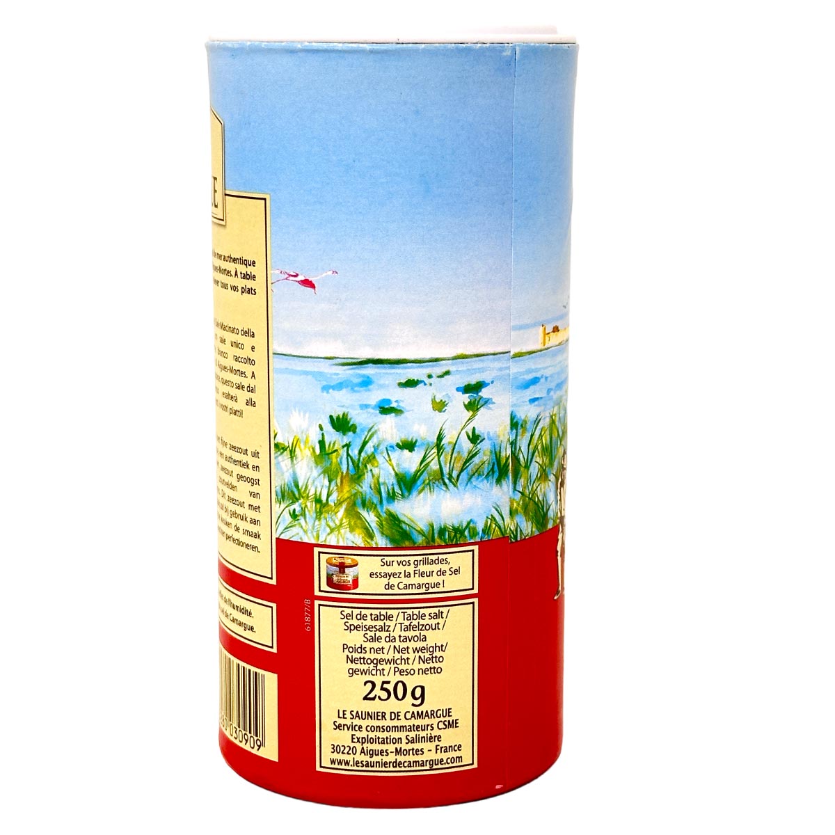 Le Saunier de Camargue Fleur de Sel Fin 3 x 250 Gramm feines Mehrsalz