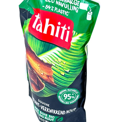 Tahiti - Erfrischendes Tropenholz Duschgel Nachfüllbeutel 500 ml