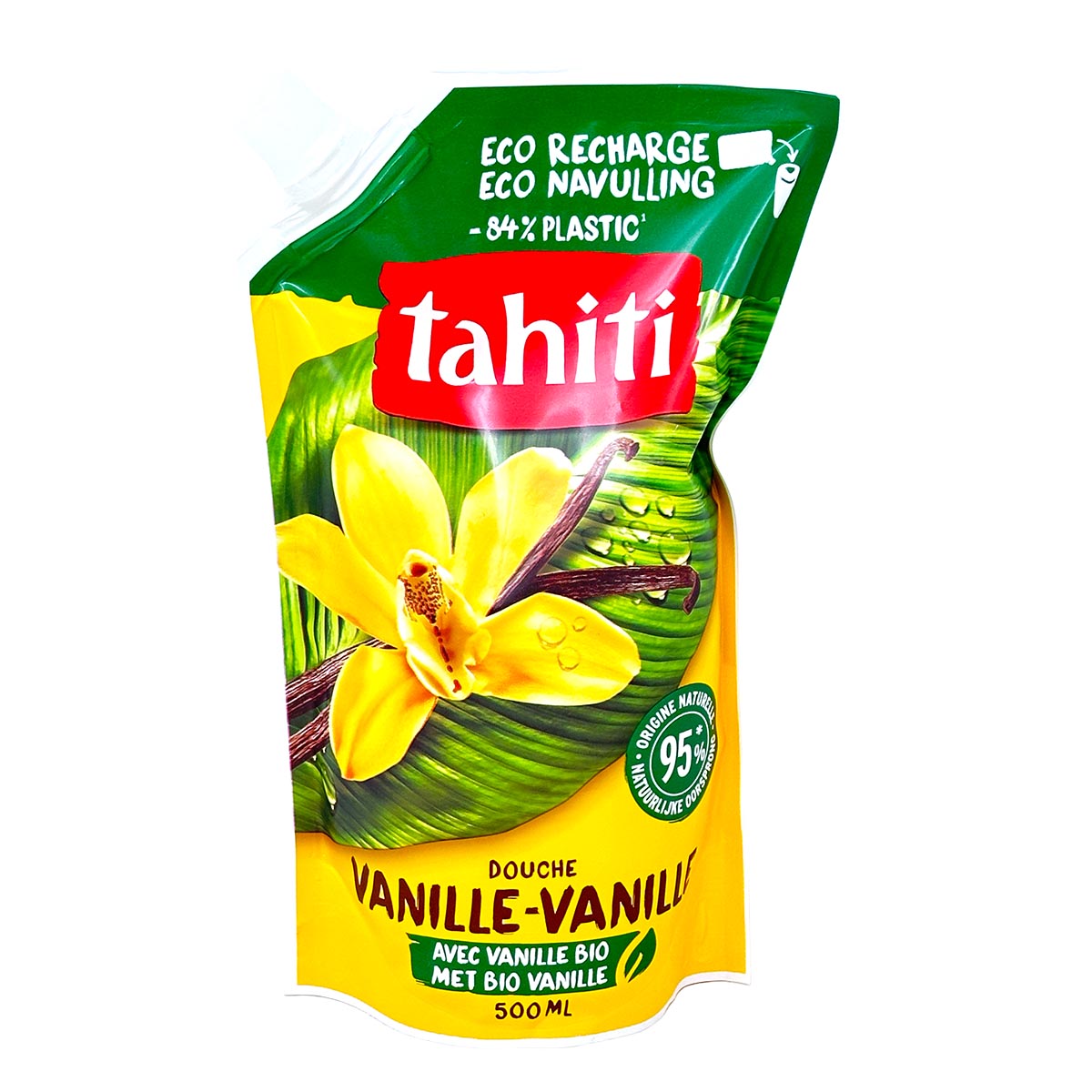 Tahiti - Vanille Duschgel Nachfüllbeutel 500 ml - Süßes Verwöhnprogramm