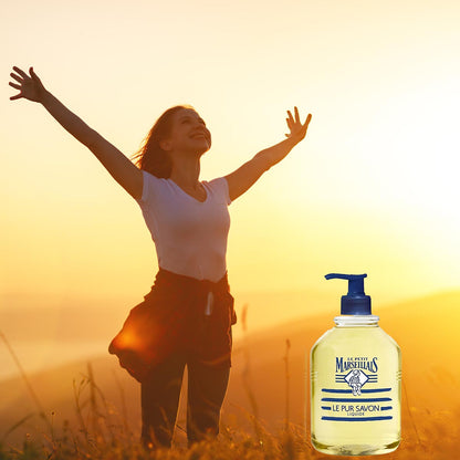 Le Petit Marseillais Flüssigseife Pur savon liquide 5 x 300 ml aus Frankreich