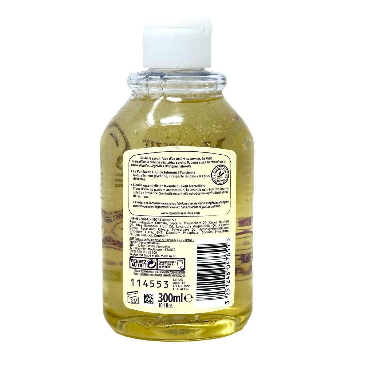 Le Petit Marseillais Pur Savon Flüssigseife mit ätherischem Lavendelöl