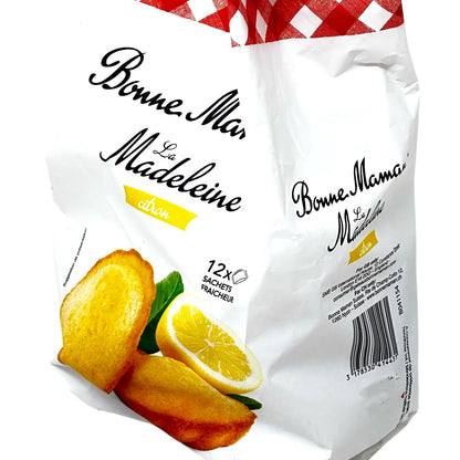 Bonne Maman Butter Madeleines mit Zitrone – Französisches Gebäck, 300g Packung