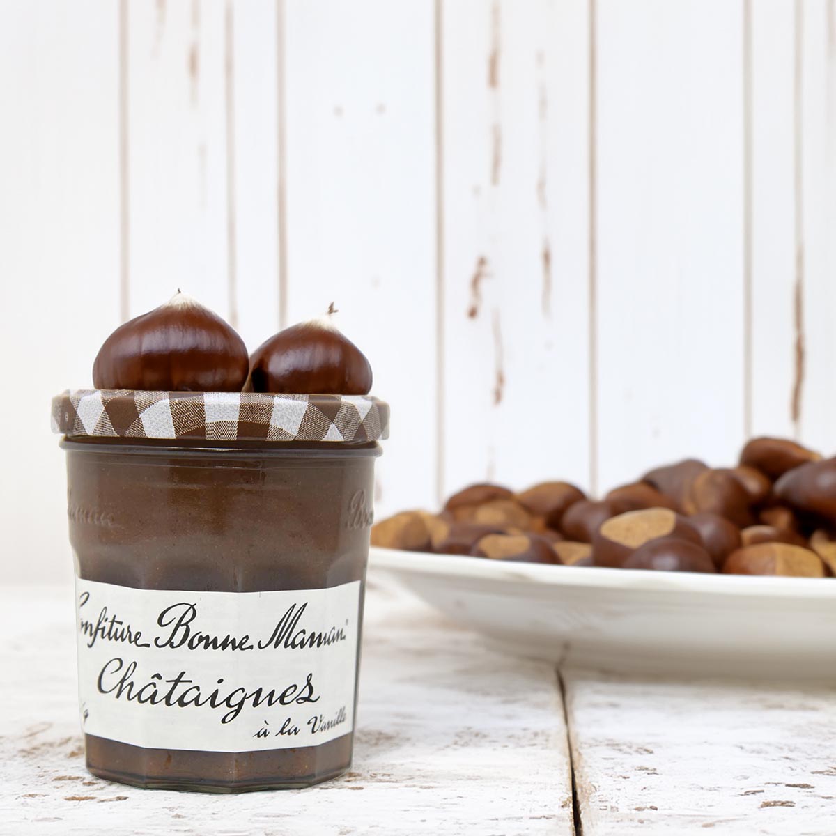 Bonne Maman Kastanien-Vanille Konfitüre Authentischer Genuss aus Frankreich 370g