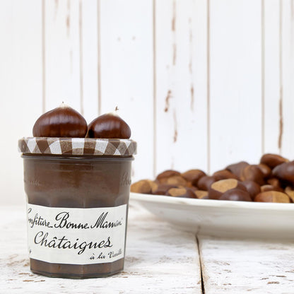 Bonne Maman Kastanien-Vanille Konfitüre Authentischer Genuss aus Frankreich 370g