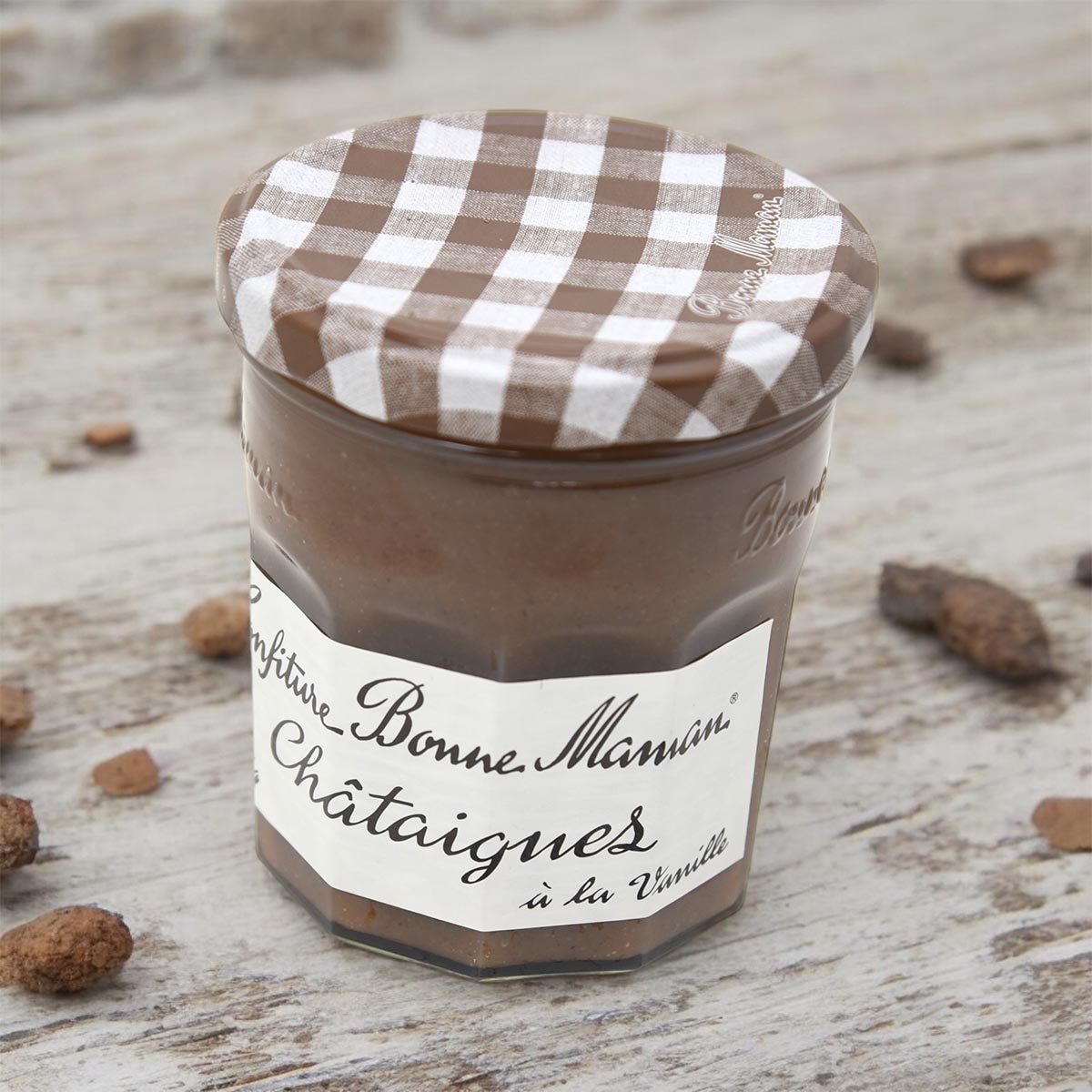 Bonne Maman Kastanien-Vanille Konfitüre Authentischer Genuss aus Frankreich 370g