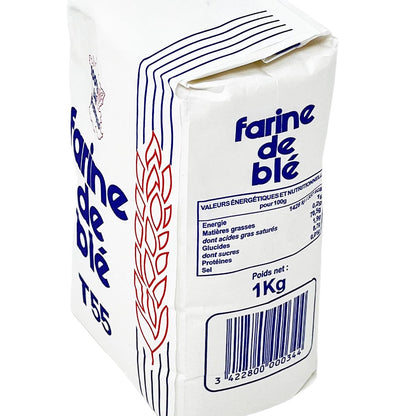 Farine De Blé Weizenmehl T55 (550er) aus Frankreich – 10 x 1KG für beste Backergebnisse