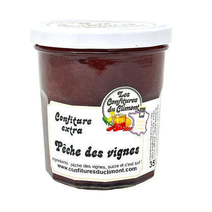 Les Confitures du Climont Weinberg Pfirsich Konfitüre extra  handwerklich hergestellt