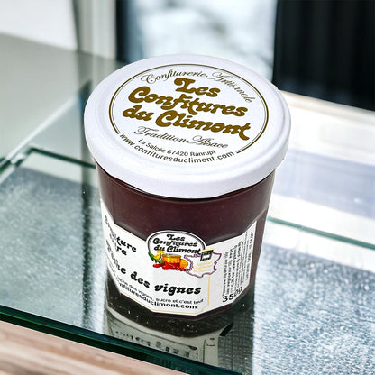 Les Confitures du Climont Weinberg Pfirsich Konfitüre extra  handwerklich hergestellt