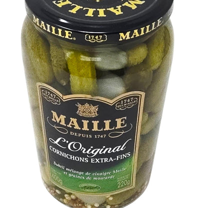 Maille Mini Gurken Cornichons Extra fein - 5 Gläser à 400g: Französischer Genuss
