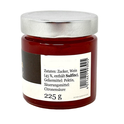 Durbacher Spätburgunder Wein-Gelee (rosé) 225g – Edles Gelee aus feinem Roséwein