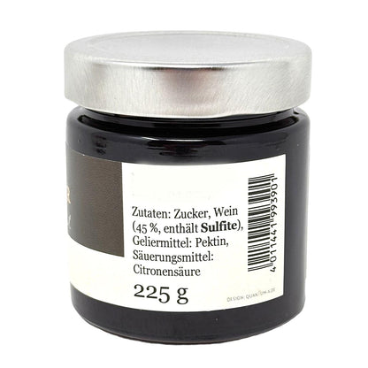 Durbacher Spätburgunder Wein-Gelee (rot) 225g – Edler Genuss aus hochwertigem Rotwein