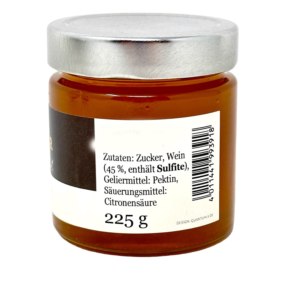 Durbacher Clevner Wein-Gelee (weiß) 225g – Feine Delikatesse aus regionalem Weißwein