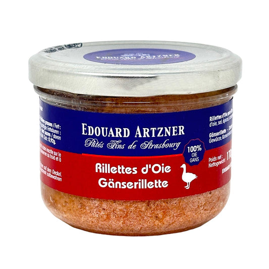 Edouard Artzner Gänse Rillette - Feine Delikatesse aus 100% Gänsefleisch