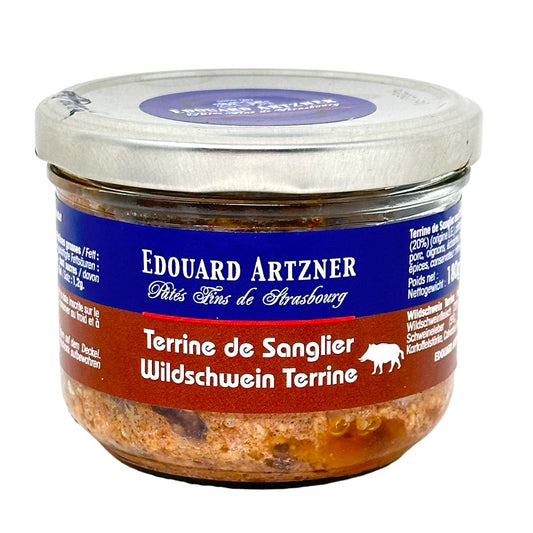 Edouard Artzner Wildschweinterrine mit Kastanien - Feine Delikatesse aus Frankreich