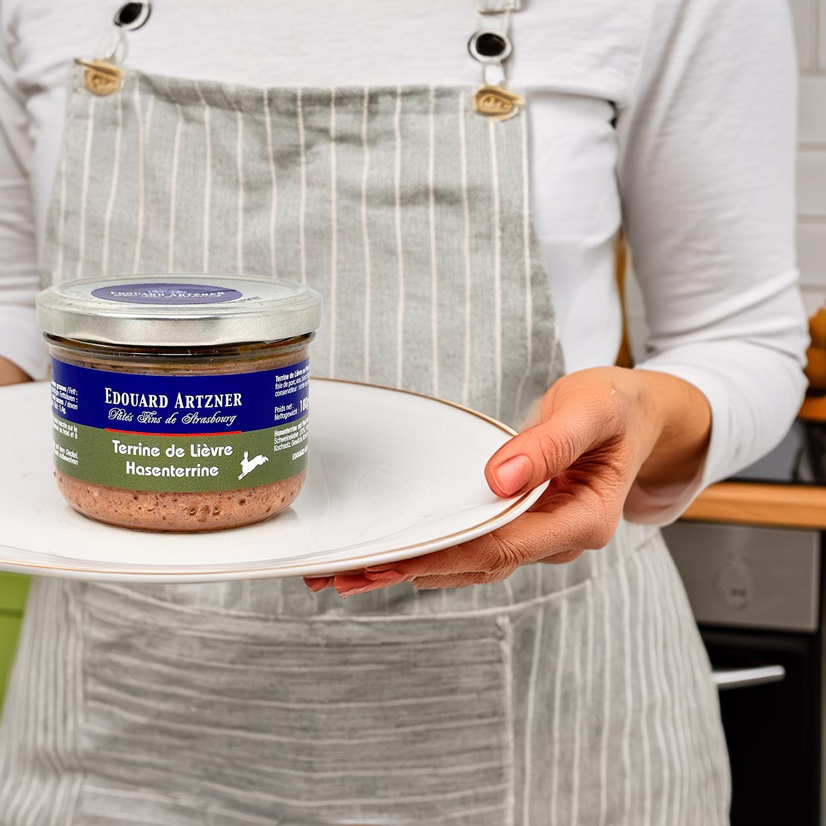 Edouard Artzner Hasenterrine mit Pinot Noir - Feine Delikatesse aus dem Elsass