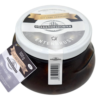 Dürrröhrsdorfer Entenbrust im Glas - 500g zarte Delikatesse aus traditioneller Rezeptur