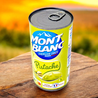 Mont Blanc Creme Pistache Dessert 570g – Pistaziencreme aus Frankreich