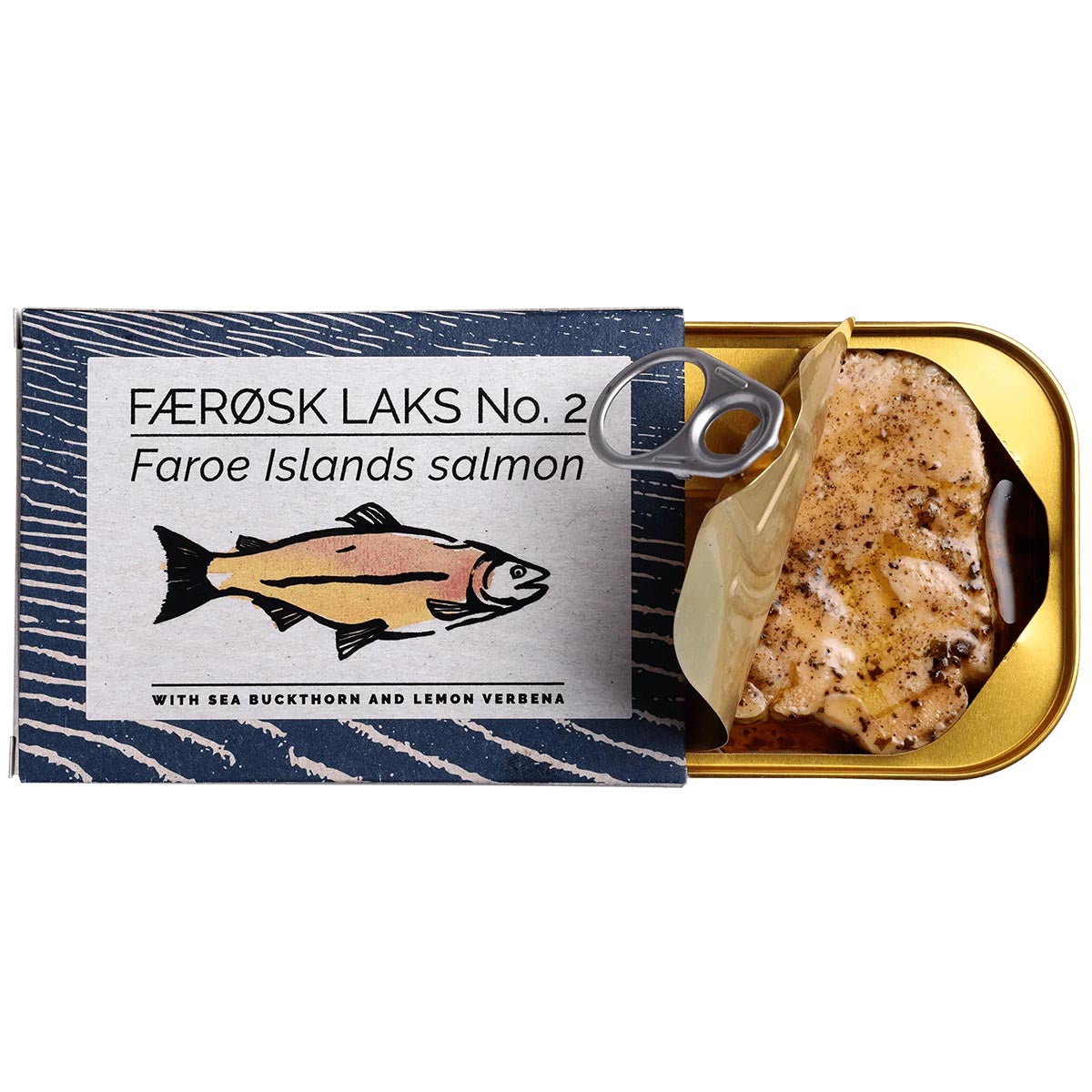 FANGST FÆRØSK LAKS No. 2: Lachs mit Sanddorn & Zitronenverbene aus den Färöern