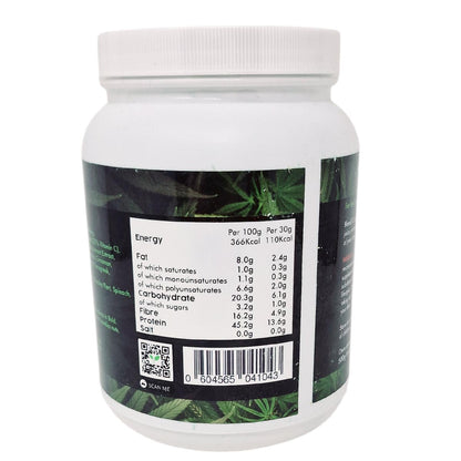 Feel Supreme Hanfprotein – Pflanzliche Proteinquelle mit vollem Aminosäureprofil, 500 g