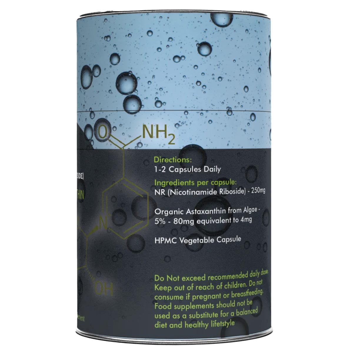 Feel Supreme NAD+ Booster – Nicotinamid-Ribosid & Astaxanthin, 60 Kapseln für Ihre Routine