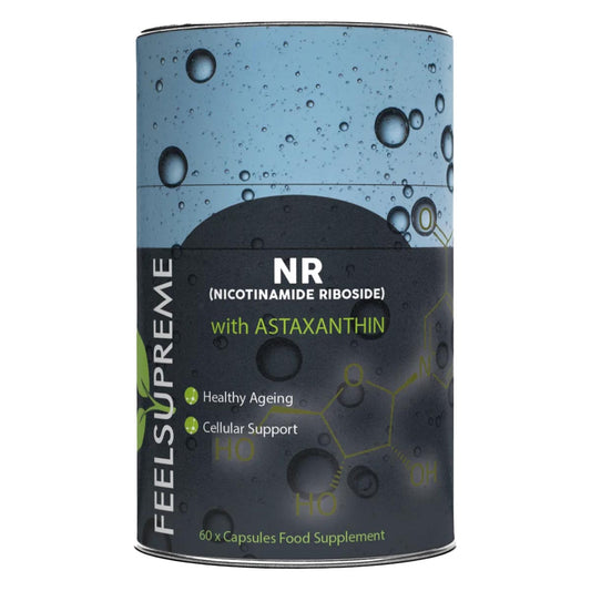 Feel Supreme NAD+ Booster – Nicotinamid-Ribosid & Astaxanthin, 60 Kapseln für Ihre Routine
