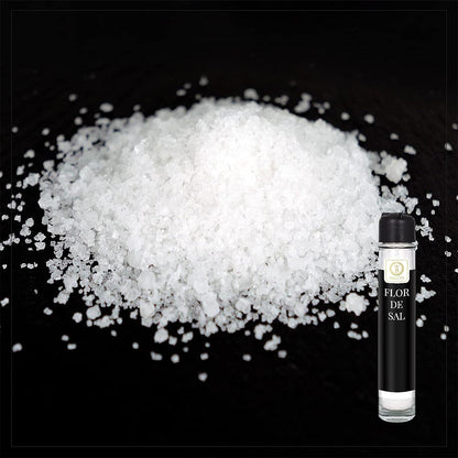 BACCYS Flor de Sal Meersalz Flocken in verschiedenen Geschmacksrichtungen Praktische Mühle