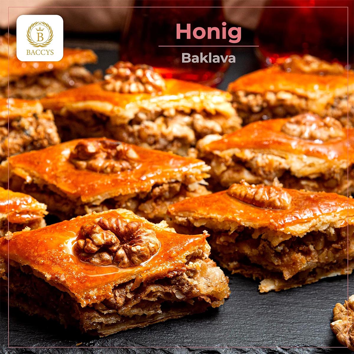 BACCYS Natürliches Aroma: Intensive Geschmacksvielfalt für Getränke und Backen, 10ml, vegan, zuckerfrei