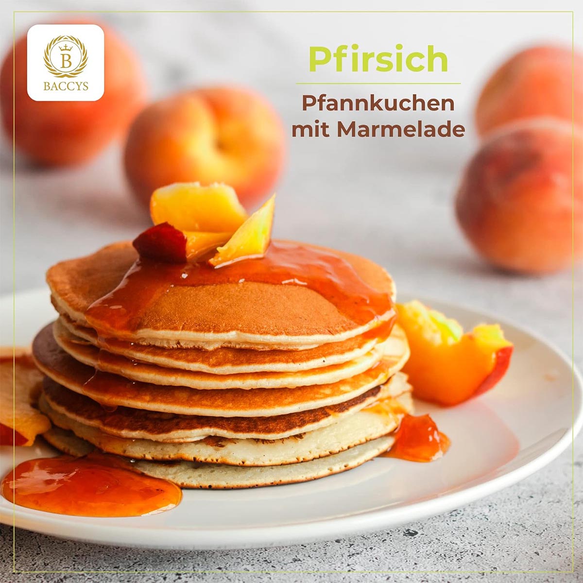 BACCYS Natürliches Aroma: Intensive Geschmacksvielfalt für Getränke und Backen, 10ml, vegan, zuckerfrei