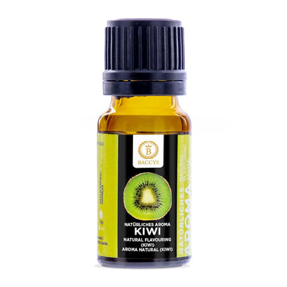 BACCYS Natürliches Aroma: Intensive Geschmacksvielfalt für Getränke und Backen, 10ml, vegan, zuckerfrei