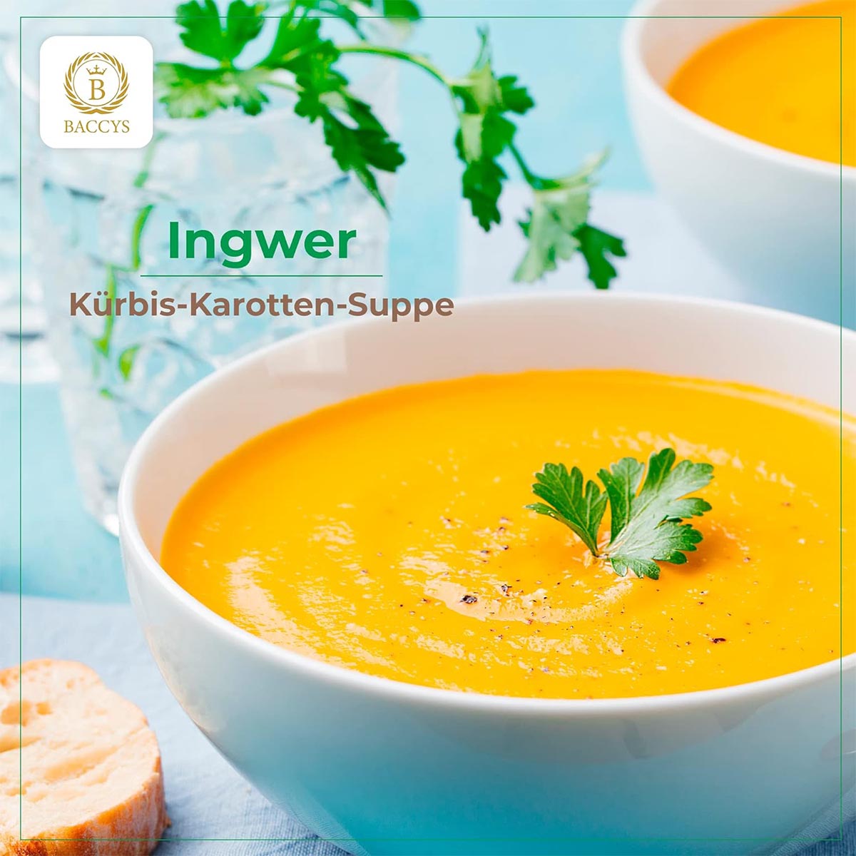 BACCYS Natürliches Aroma: Intensive Geschmacksvielfalt für Getränke und Backen, 10ml, vegan, zuckerfrei