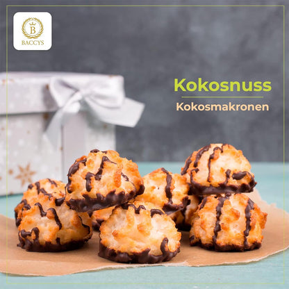 BACCYS Natürliches Aroma: Intensive Geschmacksvielfalt für Getränke und Backen, 10ml, vegan, zuckerfrei