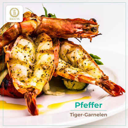 BACCYS Natürliches Aroma: Intensive Geschmacksvielfalt für Getränke und Backen, 10ml, vegan, zuckerfrei