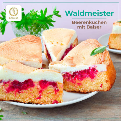 BACCYS Natürliches Aroma: Intensive Geschmacksvielfalt für Getränke und Backen, 10ml, vegan, zuckerfrei