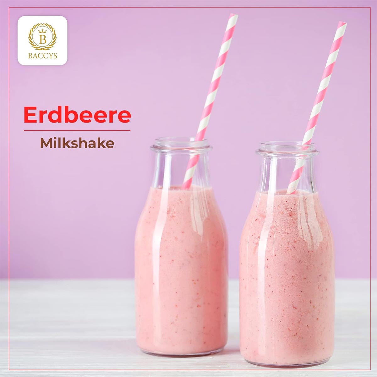 BACCYS Natürliches Aroma: Intensive Geschmacksvielfalt für Getränke und Backen, 10ml, vegan, zuckerfrei