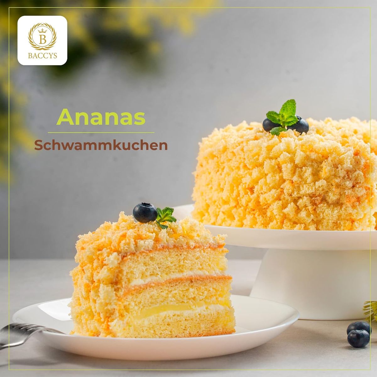 BACCYS Natürliches Aroma: Intensive Geschmacksvielfalt für Getränke und Backen, 10ml, vegan, zuckerfrei